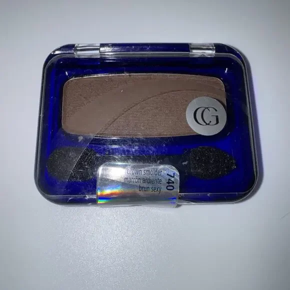 CoverGirl Eye Enhancers Eyeshadow 740 Brown Smolder Makeup with Brush New Sealed - Picture 4 of 8